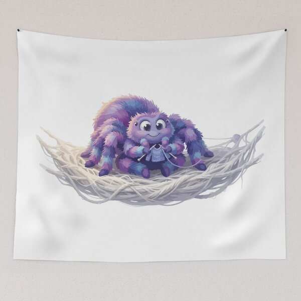 Item preview, The Fluffy Weaver Funny Knitting Tarantula designed and sold by Petzzz.
