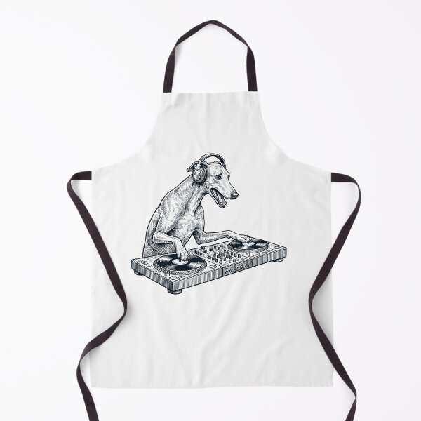 Artikelvorschau, Vintage Retro Greyhound DJ Hundemama Papa Musikliebhaber entworfen und verkauft von TerryConnells.