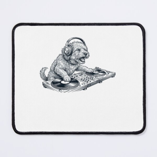 Item preview, Vintage Retro Havanese DJ Dog Mom Dad Music Lover designed and sold by TerryConnells.