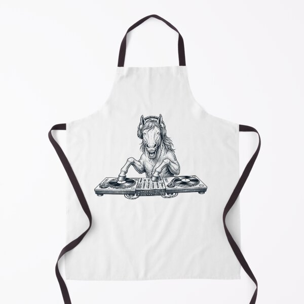 Item preview, Vintage Retro Horse DJ Animal Music Lover designed and sold by TerryConnells.