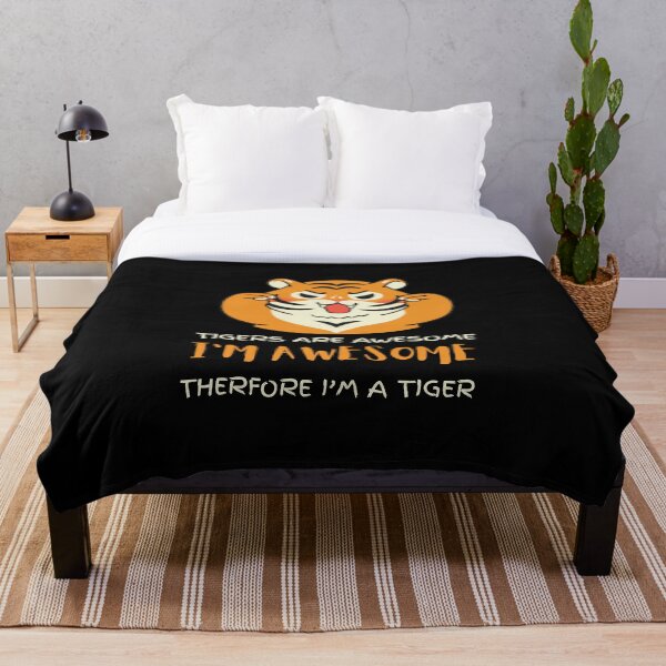 Artikelvorschau, Tiger sind toll, ich bin toll, also bin ich ein Tiger-T-Shirt entworfen und verkauft von Zefomore.