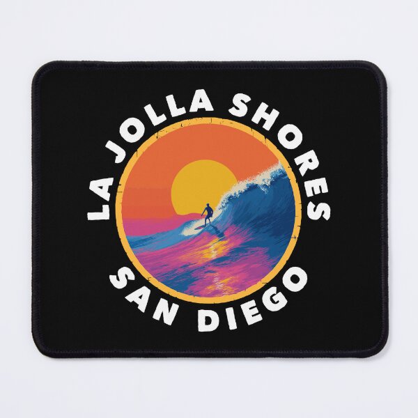 Item preview, La Jolla Shores - San Diego (with White Lettering) designed and sold by VelvetRoom.