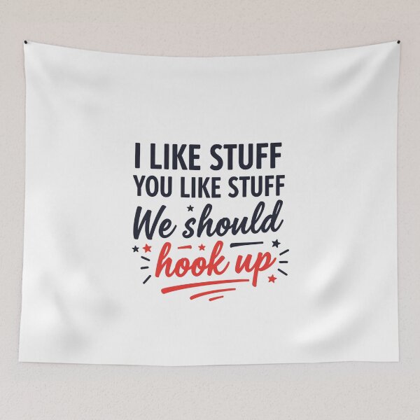 Item preview, I Like Stuff You Like – Fun Unisex Graphic Tee for Everyday Wear designed and sold by MoolokaiApperal.