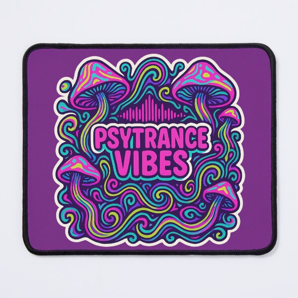 Aperçu de l'œuvre Ambiance Psytrance – Champignons psychédéliques trance créée et vendue par |TRSSHOP|.