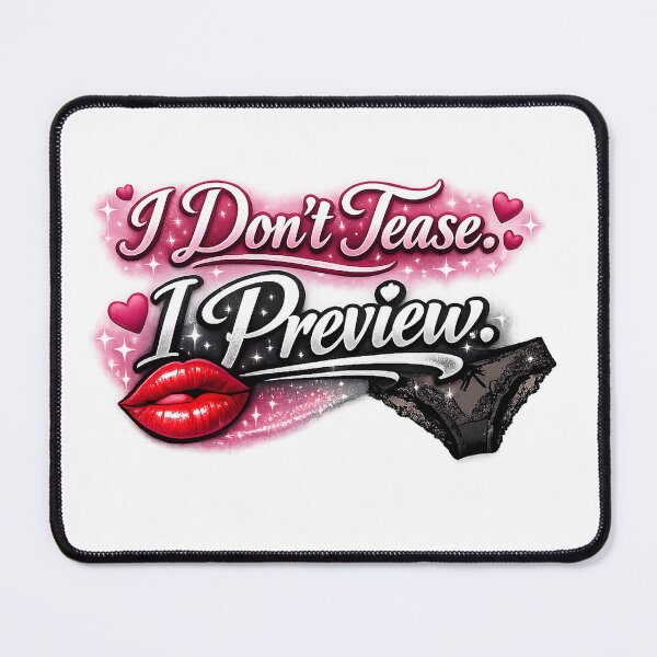 Item preview, I Don’t Tease, I Preview – Premium Unisex Graphic T-Shirt designed and sold by MoolokaiApperal.
