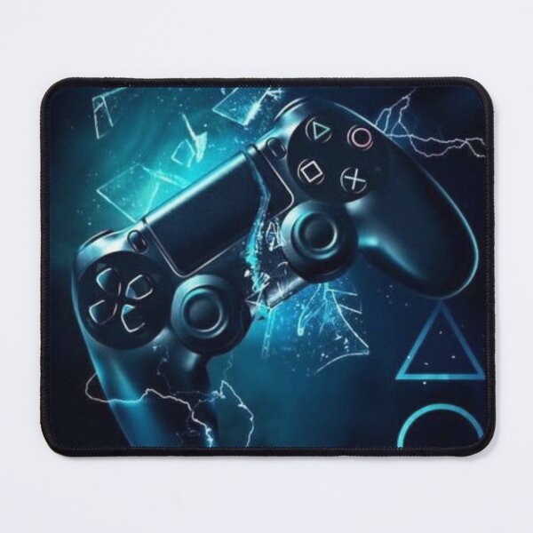 Item preview, Eye-catching model: Animated dark PlayStation 5 video game controller designed and sold by koringaFTS.
