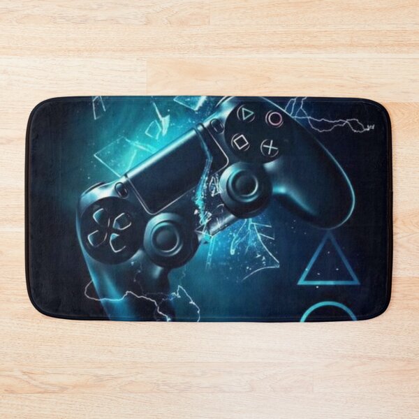 Item preview, Eye-catching model: Animated dark PlayStation 5 video game controller designed and sold by koringaFTS.