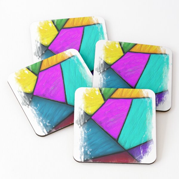 Item preview, Colored Geometric Patterns designed and sold by Anas Arts.