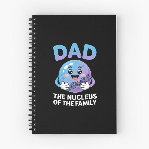 Item preview, Dad The Nucleus Of The Family Cute Science Biology designed and sold by MagicWander.