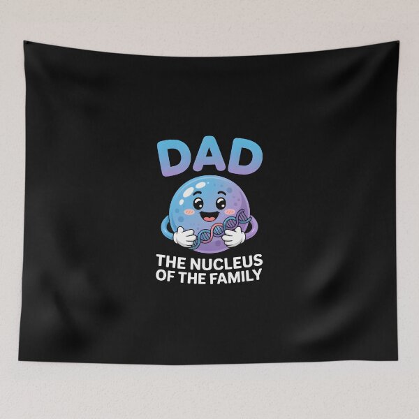 Item preview, Dad The Nucleus Of The Family Cute Science Biology designed and sold by MagicWander.