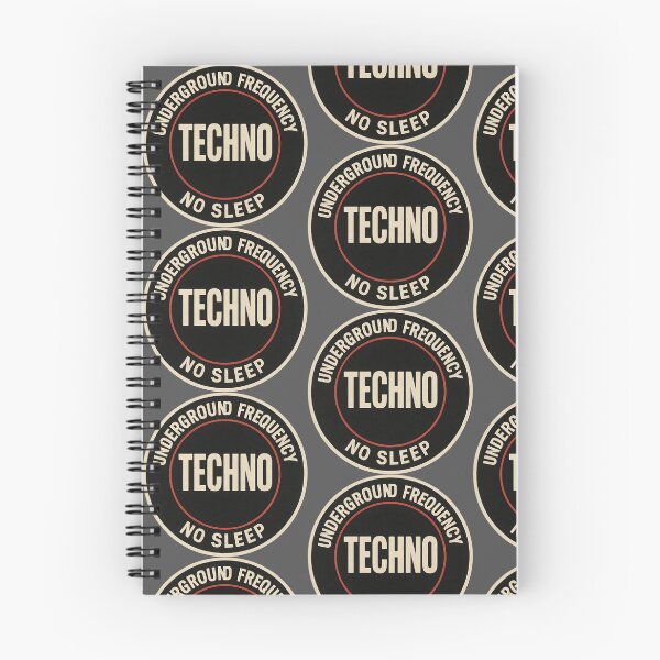 Item preview, Underground Techno No Sleep – Industrial Rave Music designed and sold by |TRSSHOP|.