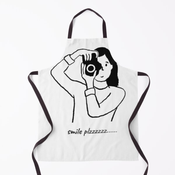 Item preview, Photography Girl Line Art | Smile Plzzzzz Funny Quote | Gift for Camera Lovers designed and sold by SOLIORA  ATELIER.