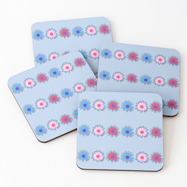 Item preview, Retro daisy trio designed and sold by SuncatcherPhoto.