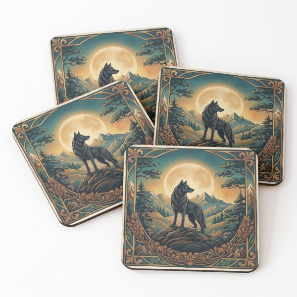 Item preview, The Last Wolf of England | Vintage Storybook Gothic Art designed and sold by Englandbear.