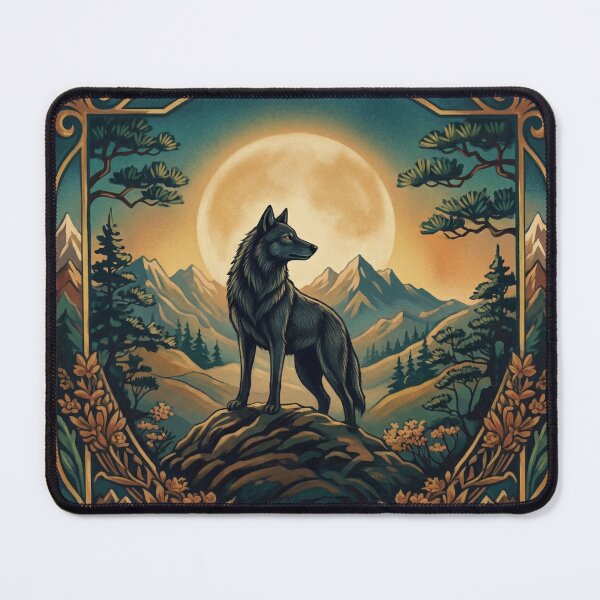 Item preview, The Last Wolf of England | Vintage Storybook Gothic Art designed and sold by Englandbear.