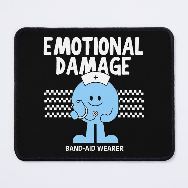 Item preview, Emotional damage band-aid designed and sold by Peerless-Prime.