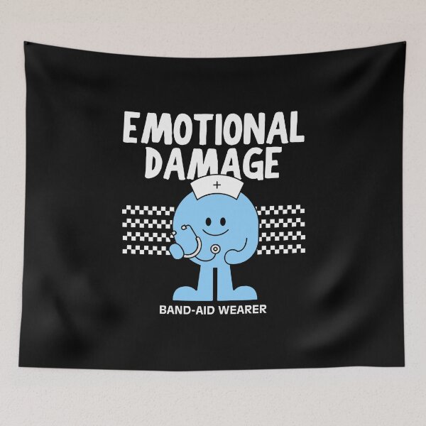 Item preview, Emotional damage band-aid  designed and sold by Peerless-Prime.