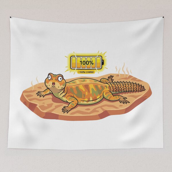 Item preview, Solar Powered Pancake Funny Uromastyx Basking designed and sold by Petzzz.