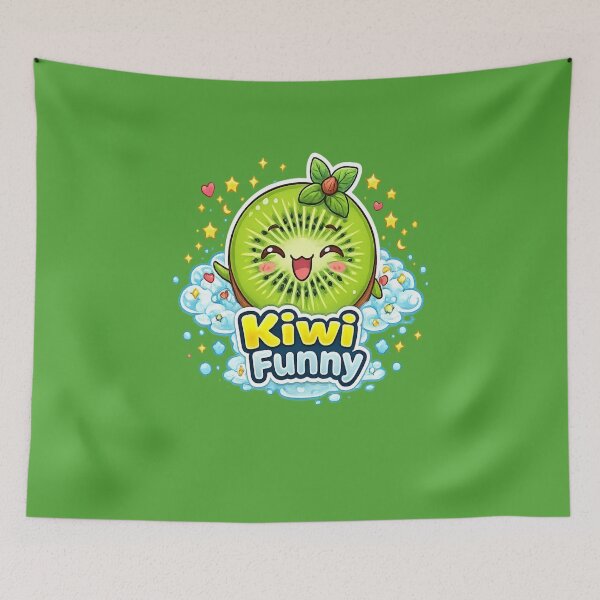 Artikelvorschau, Kiwi Funny – Lustiges Kawaii-Kiwi-Design | Niedliches, lustiges Kiwi-Kawaii-Design entworfen und verkauft von apanoracar.