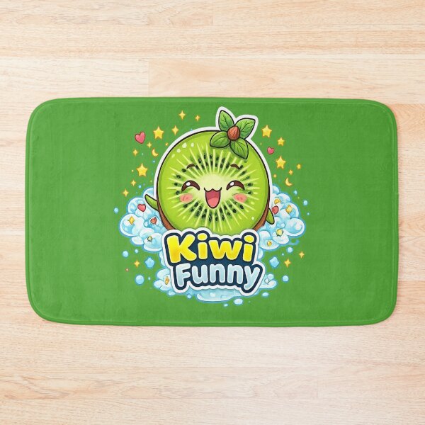 Aperçu de l'œuvre Kiwi Funny – Kiwi kawaii drôle | Cute Funny Kiwi Kawaii Design créée et vendue par apanoracar.