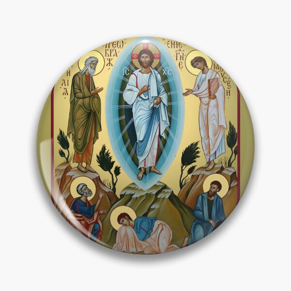 Item preview, Icon of the Transfiguration of the Lord, Transfiguration of Jesus, prophet elijah, prophet moses, jesus christ, designed and sold by orthodox-icon.