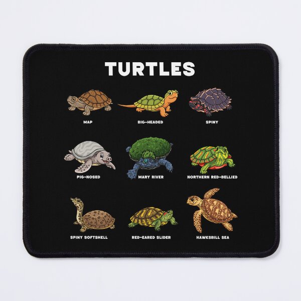 Item preview, Cute Cartoon Turtles of the World designed and sold by HRSCreates.