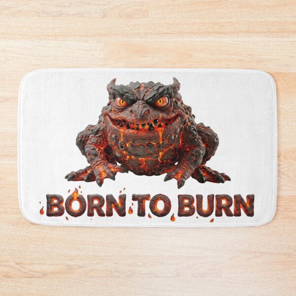 Item preview, Fiery lava beast - Molten magma toad designed and sold by eye_contact.