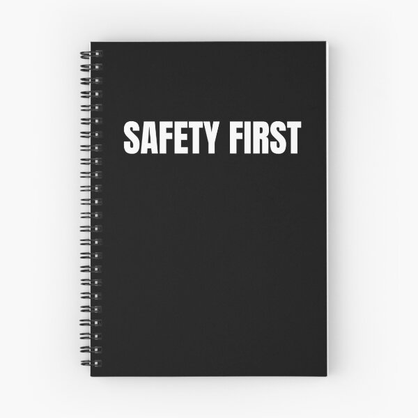 Item preview, Safety First (White) designed and sold by ShipCrewNation.