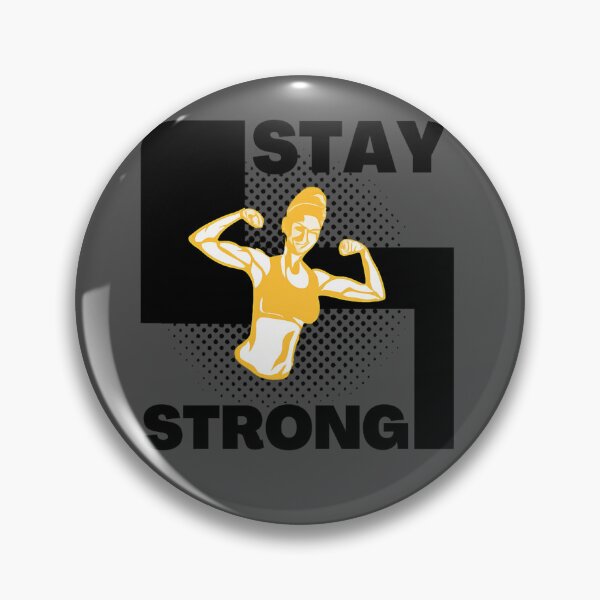 Item preview, Stay Strong Motivational Fitness Poster designed and sold by StorySeller85.