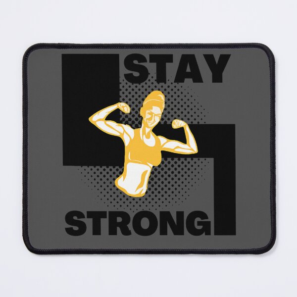 Item preview, Stay Strong Motivational Fitness Poster designed and sold by StorySeller85.