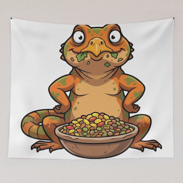 Item preview, Professional Salad Destroyer Uromastyx Lizard Humor designed and sold by Petzzz.
