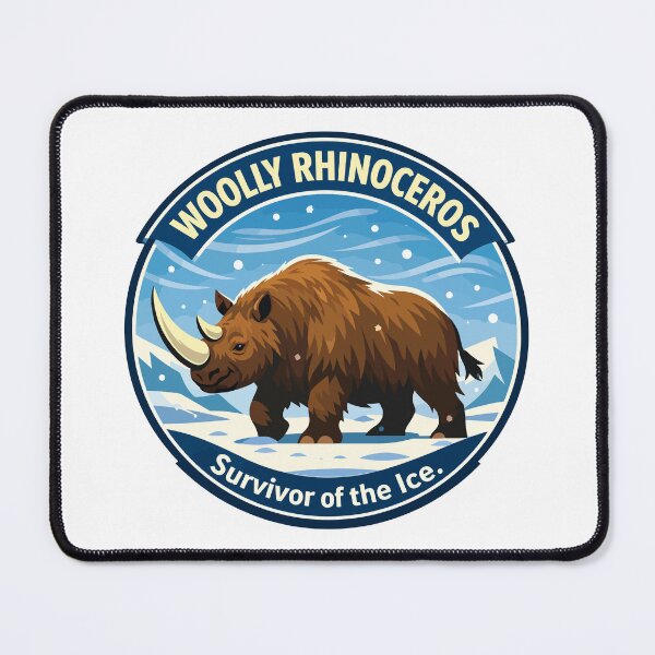Item preview, Woolly Rhinoceros Ice Age Survivor designed and sold by WildlifeInc.