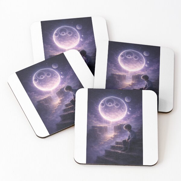 Item preview, The Moon That Watches in Silence designed and sold by bubuandfriends.