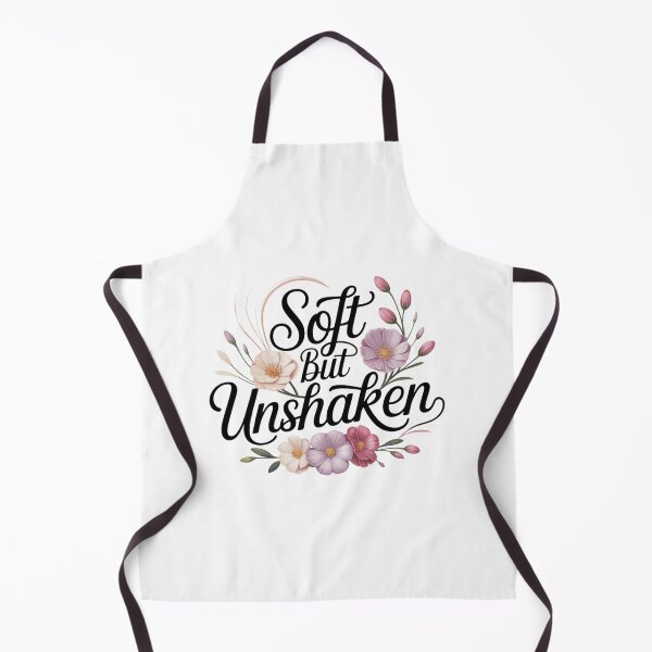 Item preview, Soft But Unshaken FloralTypography Feminine Strength Quote Aesthetic Design. designed and sold by Aarvya Fashion Club ( A.F.C ).