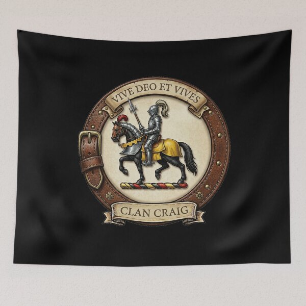 Item preview, Clan Craig Crest designed and sold by BagTown Clans.