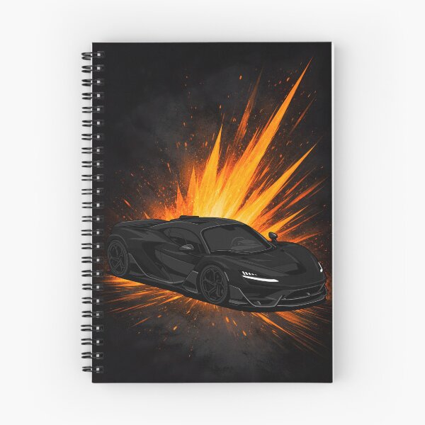 Item preview, W1 Hypercar Poster Black designed and sold by VenZolic.