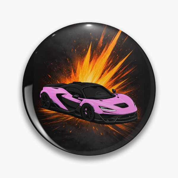 Item preview, W1 Hypercar Poster Pink designed and sold by VenZolic.