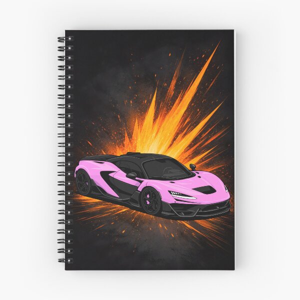 Item preview, W1 Hypercar Poster Pink designed and sold by VenZolic.