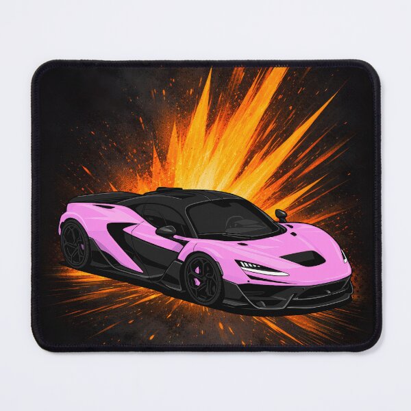Item preview, W1 Hypercar Poster Pink designed and sold by VenZolic.
