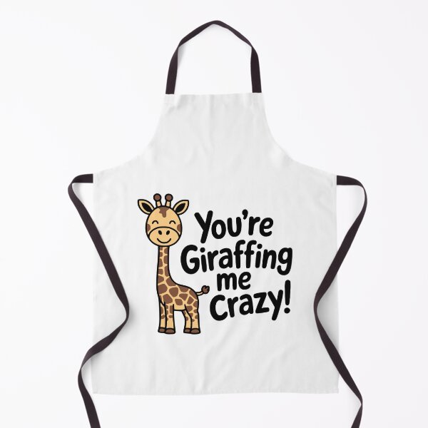 Item preview, You're Giraffing Me Crazy! Funny Giraffe Pun T-Shirt – Hilarious Animal Humor Gift designed and sold by PMCreative.