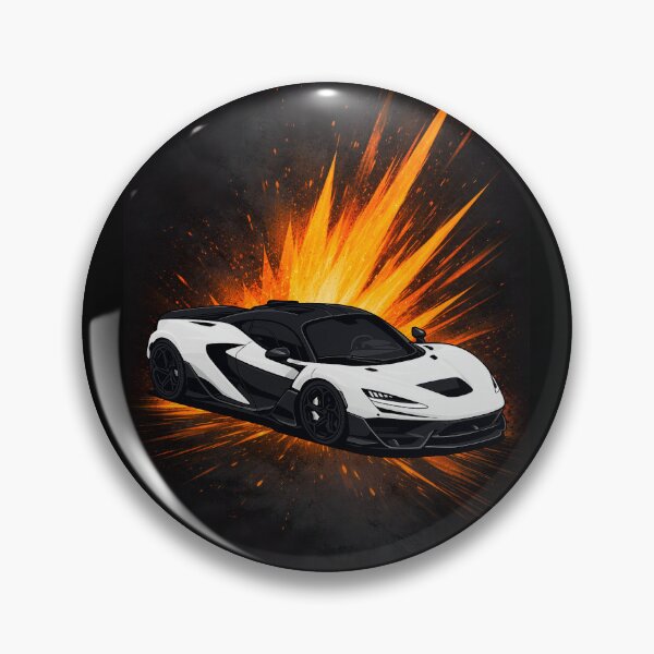 Item preview, W1 Hypercar Poster White designed and sold by VenZolic.