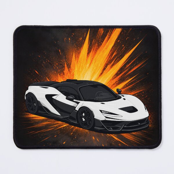 Item preview, W1 Hypercar Poster White designed and sold by VenZolic.