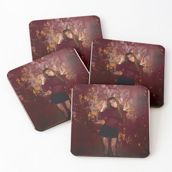 Item preview, Anouk Klein - Burgundy mood portrait designed and sold by PYXOO.