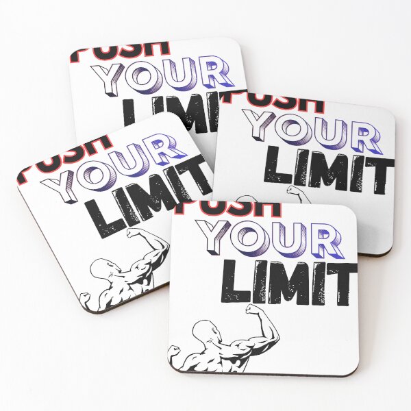 Item preview, Push Yourself – Bold Motivational Quote Typography Gym Streetwear T-Shirt” designed and sold by Stoneclove.
