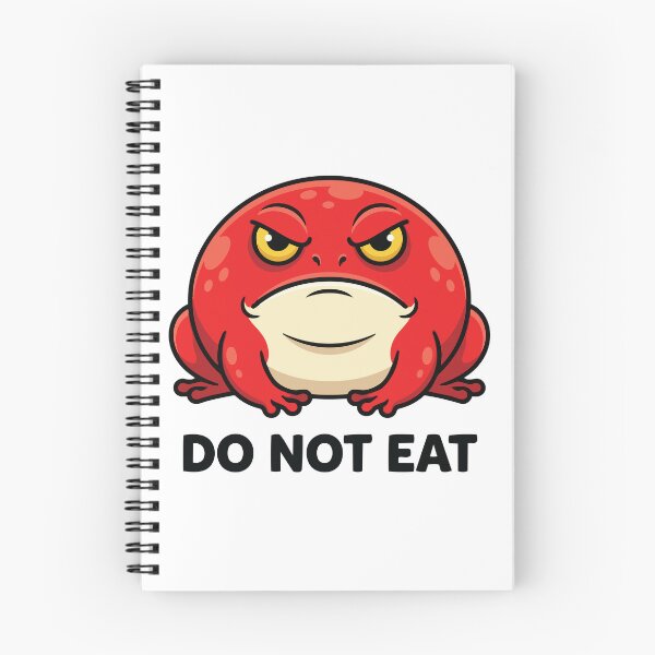 Item preview, The Forbidden Tomato Do Not Eat Funny Frog designed and sold by Petzzz.