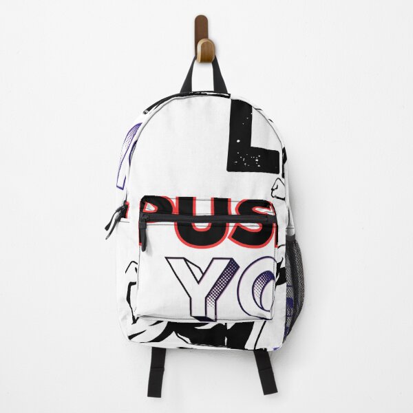 Item preview, Push Yourself – Bold Motivational Quote Typography Gym Streetwear T-Shirt” designed and sold by Stoneclove.