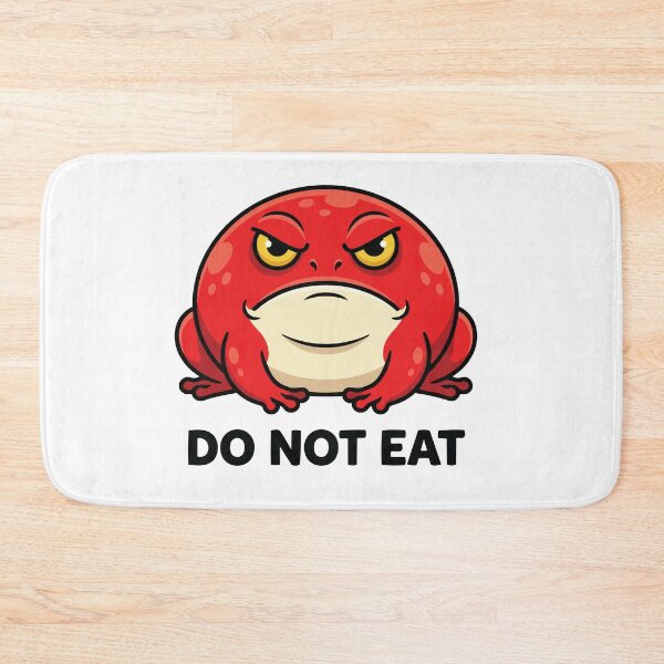 Item preview, The Forbidden Tomato Do Not Eat Funny Frog designed and sold by Petzzz.