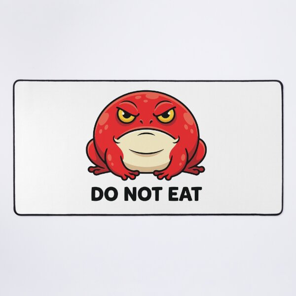 Item preview, The Forbidden Tomato Do Not Eat Funny Frog designed and sold by Petzzz.