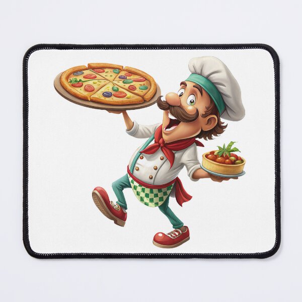 Item preview, Italian Chef Cartoon Pizza Hat Gift Cooking Humor Food Lover designed and sold by CLC54.