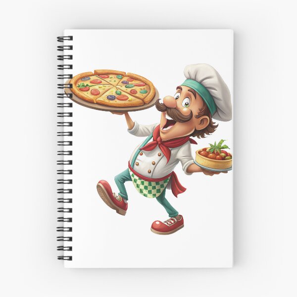 Item preview, Italian Chef Cartoon Pizza Hat Gift Cooking Humor Food Lover designed and sold by CLC54.